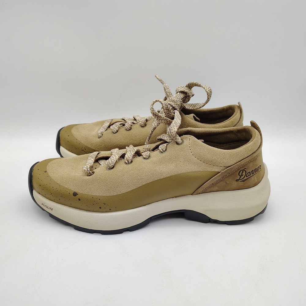 Danner Womens Caprine Low Suede Antique Bronze Hiking Walking Vibram Shoes 6.5